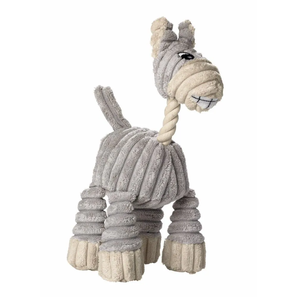 Hunter Huggly Zoo Æsel Hundelegetøj - bamse med squeaker